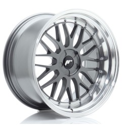 JR Wheels JR23 20x10,5 ET15-25 5H BLANK Hyper Gray w/Machined Lip