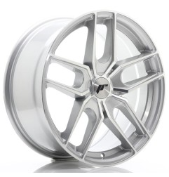 JR Wheels JR25 18x8,5 ET20-40 5H BLANK Silver Machined Face