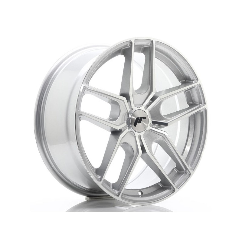 JR Wheels JR25 18x8,5 ET20-40 5H BLANK Silver Machined Face