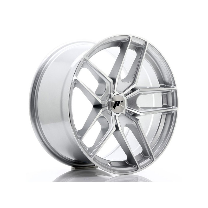 JR Wheels JR25 18x9,5 ET20-40 5H BLANK Silver Machined Face