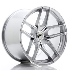 JR Wheels JR25 19x11 ET20-40 5H BLANK Silver Machined Face