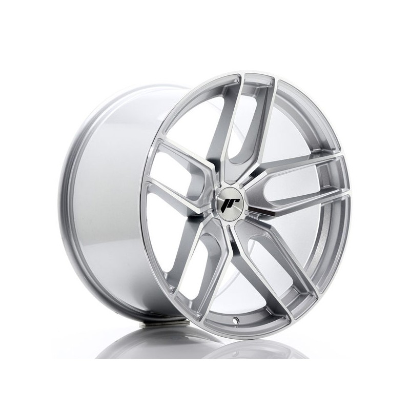 JR Wheels JR25 19x11 ET20-40 5H BLANK Silver Machined Face