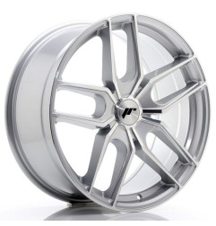 JR Wheels JR25 19x8,5 ET20-40 5H BLANK Silver Machined Face
