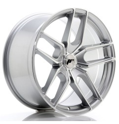 JR Wheels JR25 19x9,5 ET20-40 5H BLANK Silver Machined Face