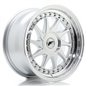 JR Wheels JR26 16x8 ET10-30 BLANK Silver Machined Face