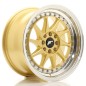 JR Wheels JR26 16x8 ET25 4x100/108 Gold w/Machined Lip JR Wheels JR26 16x8 ET25 4x100/108 Gold w/Machined Lip