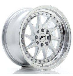 JR Wheels JR26 16x8 ET25 4x100/108 Silver Machined Face