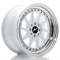 JR Wheels JR26 16x8 ET25 4x100/108 White w/Machined Lip