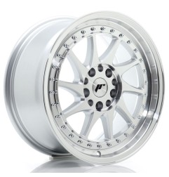 JR Wheels JR26 17x8 ET35 4x100/114 Silver Machined Face