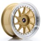 JR Wheels JR26 17x8 ET35 BLANK Gold w/Machined Lip JR Wheels JR26 17x8 ET35 BLANK Gold w/Machined Lip