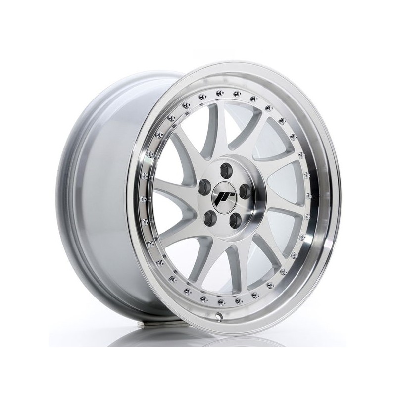 JR Wheels JR26 18x8,5 ET35 5x100 Silver Machined Face