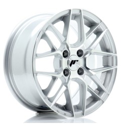 JR Wheels JR28 15x7 ET38 4x100 Silver Machined Face