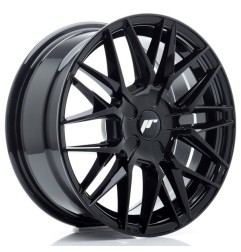 JR Wheels JR28 16x7 ET20-40 BLANK Gloss Black