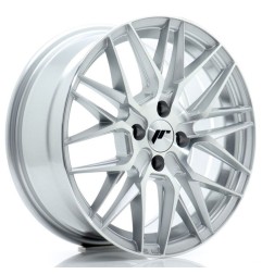 JR Wheels JR28 16x7 ET25 4x100 Silver Machined Face