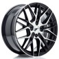 JR Wheels JR28 16x7 ET40 4x100 Gloss Black Machined Face JR Wheels JR28 16x7 ET40 4x100 Gloss Black Machined Face