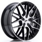 JR Wheels JR28 17x7 ET20-45 BLANK Gloss Black Machined Face JR Wheels JR28 17x7 ET20-45 BLANK Gloss Black Machined Face