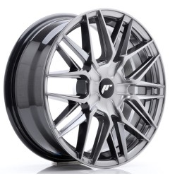JR Wheels JR28 17x7 ET20-45 BLANK Hyper Black