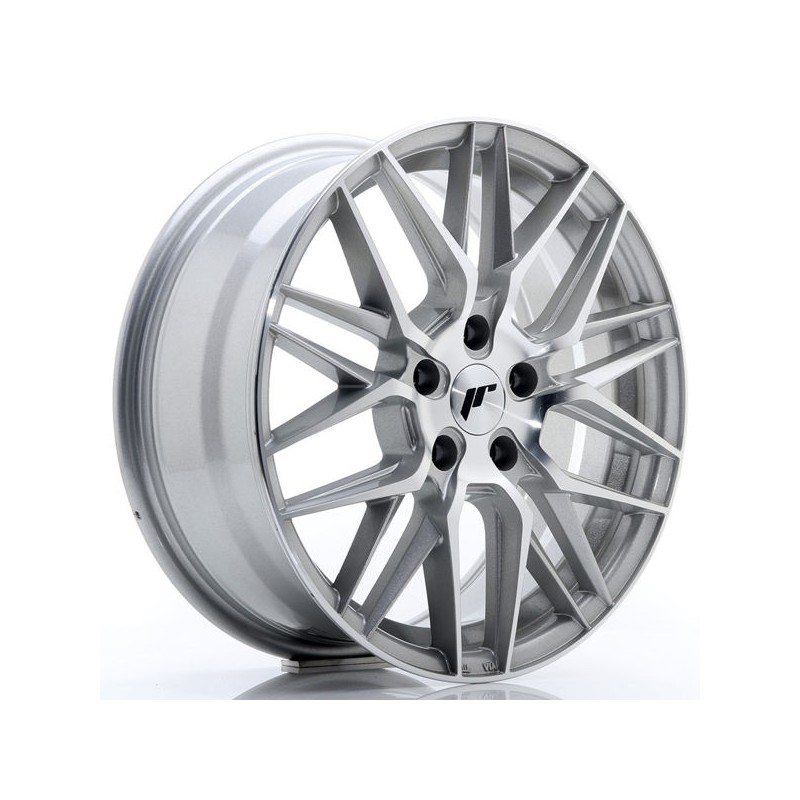 JR Wheels JR28 17x7 ET40 5x112 Silver Machined Face JR Wheels JR28 17x7 ET40 5x112 Silver Machined Face