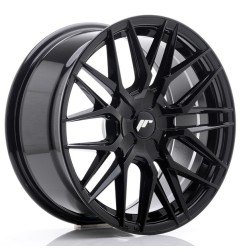 JR Wheels JR28 17x8 ET25-40 BLANK Gloss Black