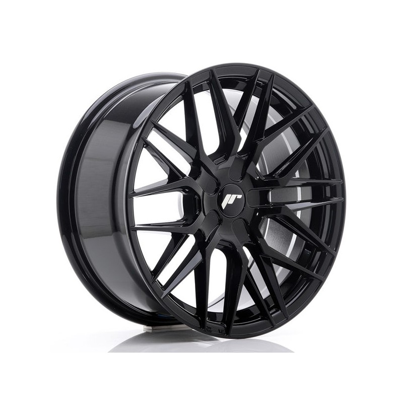 JR Wheels JR28 17x8 ET25-40 BLANK Gloss Black