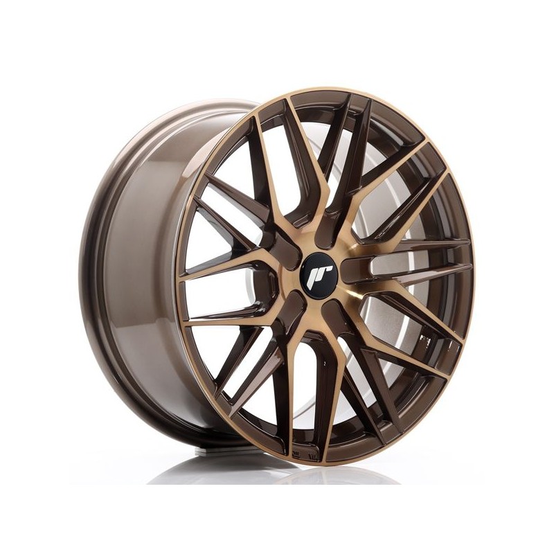 JR Wheels JR28 17x8 ET25-40 BLANK Platinum Bronze