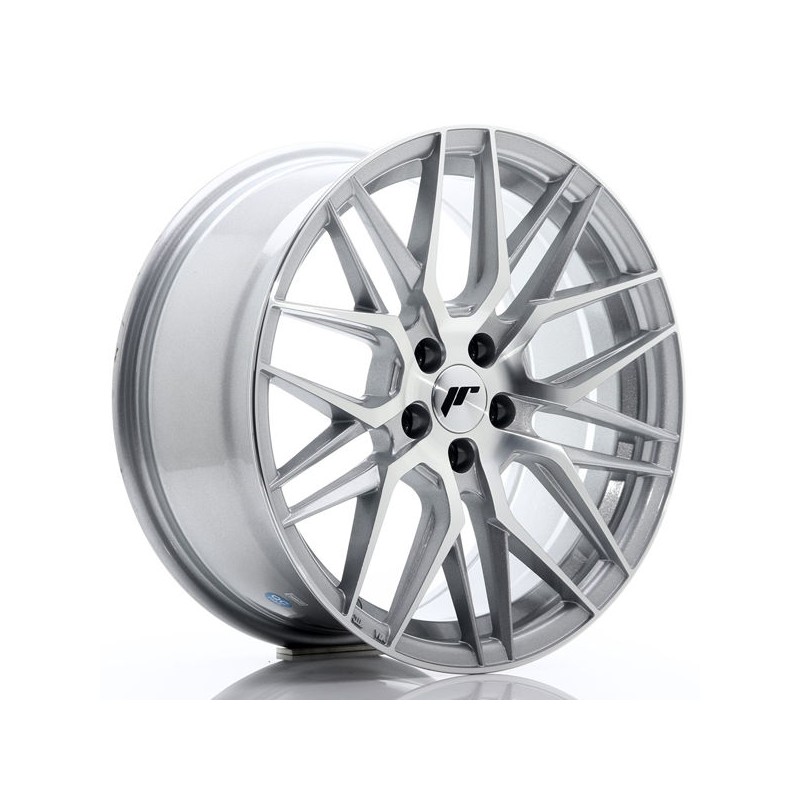 JR Wheels JR28 17x8 ET35 5x100 Silver Machined Face JR Wheels JR28 17x8 ET35 5x100 Silver Machined Face