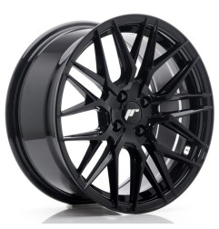JR Wheels JR28 17x8 ET40 4x100 Glossy Black
