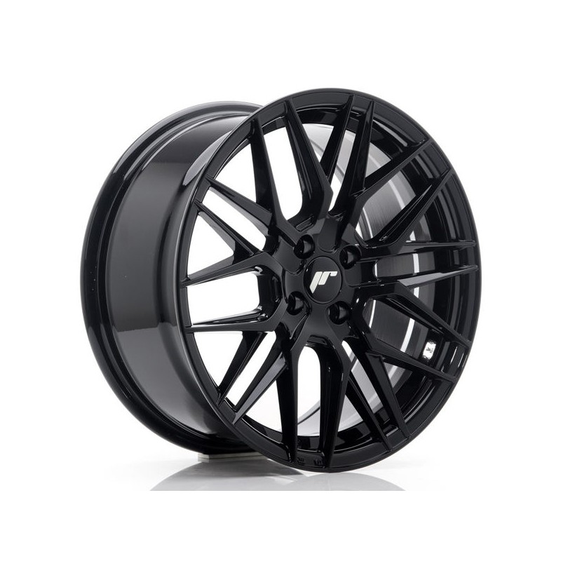 JR Wheels JR28 17x8 ET40 4x100 Glossy Black