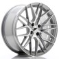 JR Wheels JR28 17x8 ET40 4x100 Silver Machined Face JR Wheels JR28 17x8 ET40 4x100 Silver Machined Face