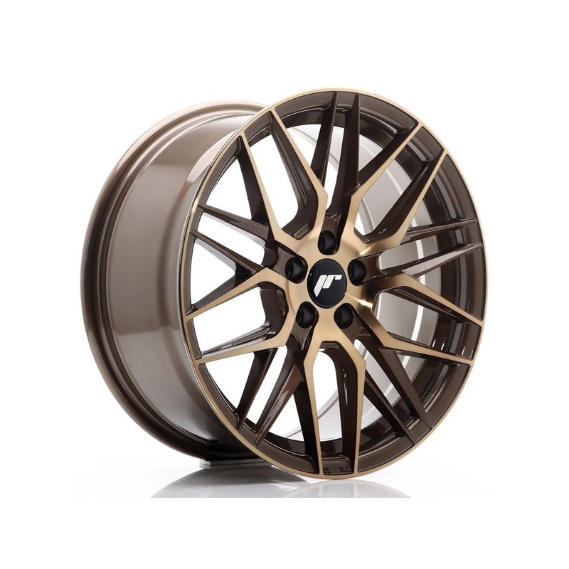 JR Wheels JR28 17x8 ET40 5x112 Platinum Bronze