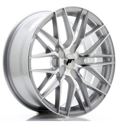 JR Wheels JR28 18x7,5 ET20-40 BLANK Silver Machined Face