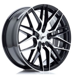 JR Wheels JR28 18x7,5 ET40 4x100 Gloss Black Machined Face