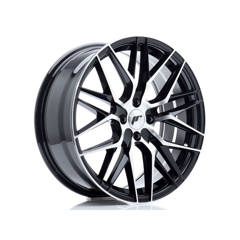 JR Wheels JR28 18x7,5 ET40 4x100 Gloss Black Machined Face JR Wheels JR28 18x7,5 ET40 4x100 Gloss Black Machined Face