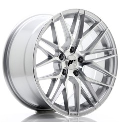 JR Wheels JR28 18x9,5 ET35 5x120 Silver Machined Face