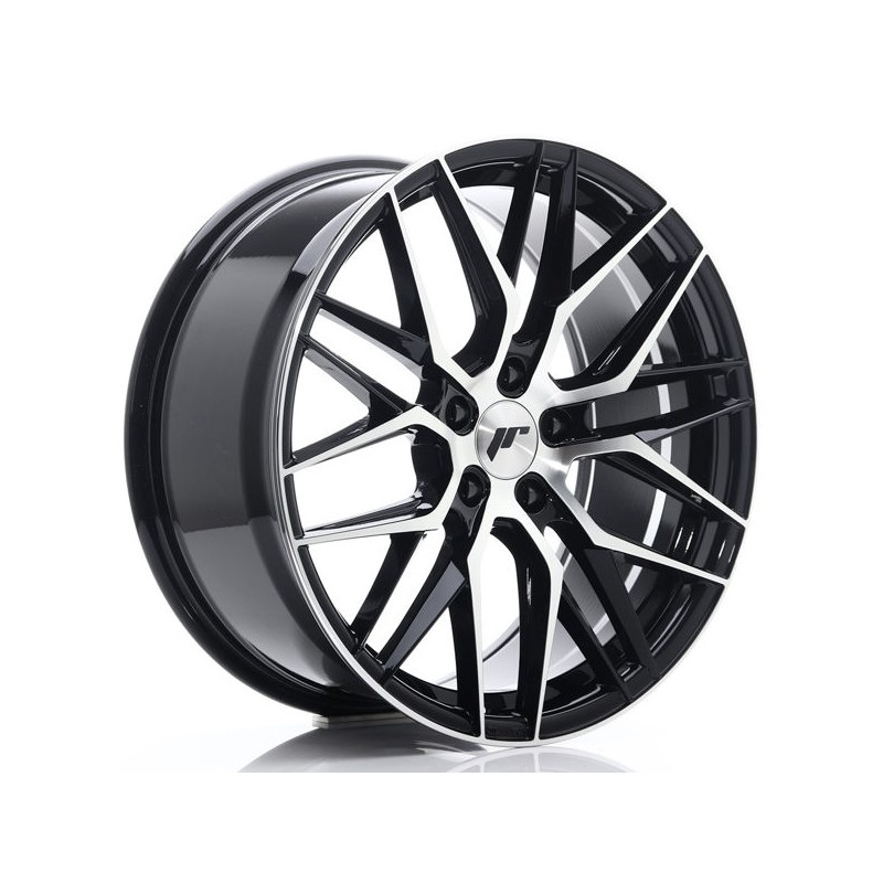 JR Wheels JR28 19x8,5 ET35 5x112 Gloss Black Machined Face