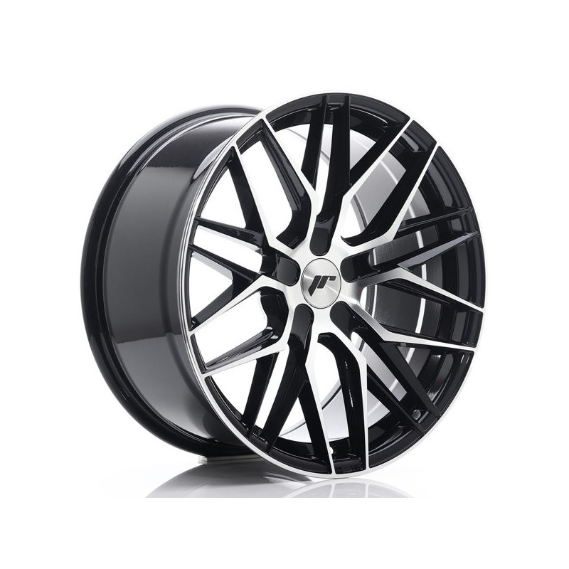 JR Wheels JR28 19x9,5 ET20-40 5H BLANK Gloss Black Machined Face JR Wheels JR28 19x9,5 ET20-40 5H BLANK Gloss Black Machined Face