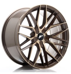 JR Wheels JR28 20x10 ET20-40 5H BLANK Platinum Bronze