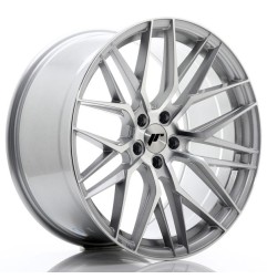 JR Wheels JR28 20x10 ET40 5x112 Silver Machined Face