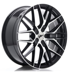 JR Wheels JR28 20x8,5 ET20-40 5H BLANK Gloss Black Machined Face