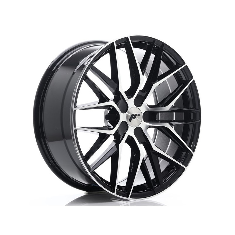 JR Wheels JR28 20x8,5 ET20-40 5H BLANK Gloss Black Machined Face
