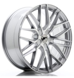 JR Wheels JR28 20x8,5 ET20-40 5H BLANK Silver Machined Face