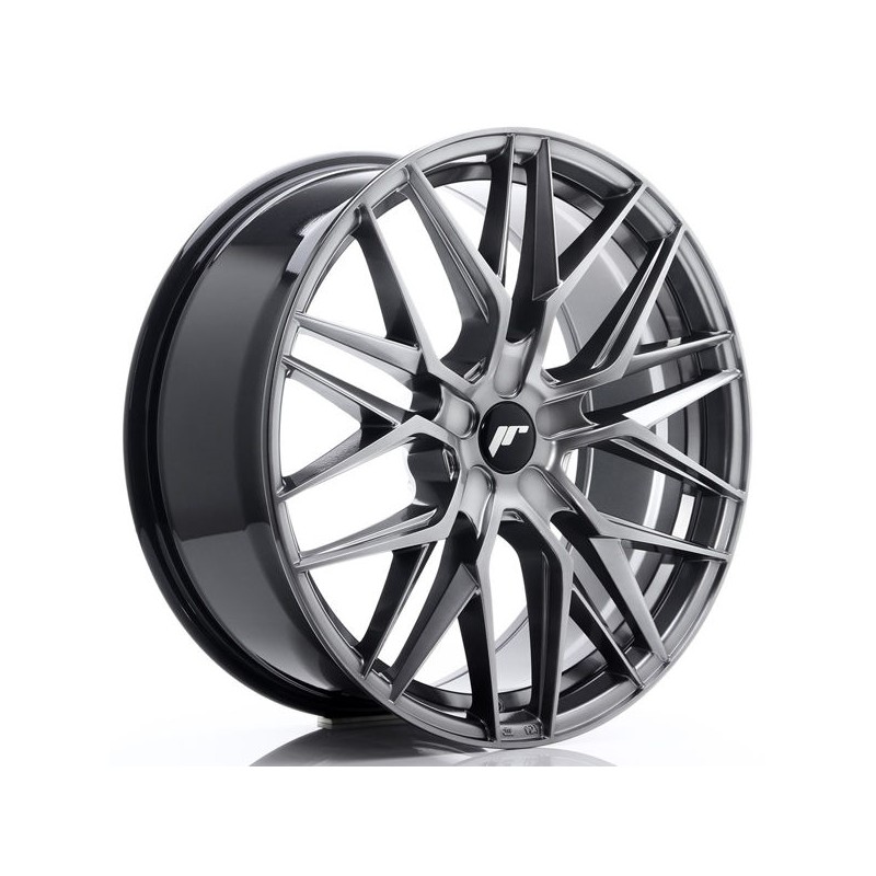 JR Wheels JR28 21x9 ET15-45 5H BLANK Hyper Black