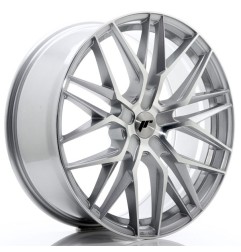 JR Wheels JR28 21x9 ET15-45 5H BLANK Silver Machined Face