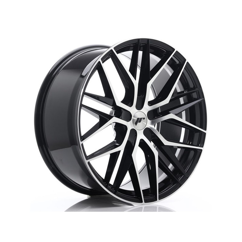 JR Wheels JR28 22x10,5 ET15-50 5H BLANK Gloss Black Machined Face JR Wheels JR28 22x10,5 ET15-50 5H BLANK Gloss Black Machined Face