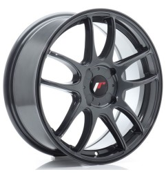 JR Wheels JR29 17x7 ET20-48 4H BLANK Hyper Gray