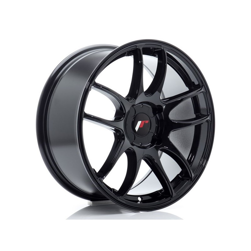 JR Wheels JR29 17x8 ET20-38 4H BLANK Gloss Black