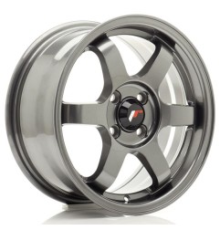 JR Wheels JR3 15x7 ET25 4x100 Gun Metal