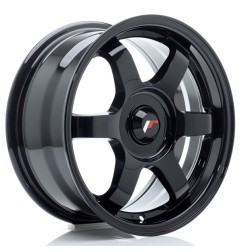 JR Wheels JR3 15x7 ET25-42 BLANK Gloss Black