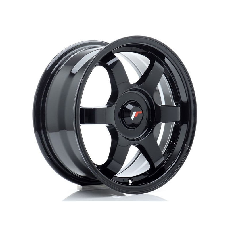 JR Wheels JR3 15x7 ET25-42 BLANK Gloss Black JR Wheels JR3 15x7 ET25-42 BLANK Gloss Black