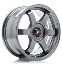 JR Wheels JR3 15x7 ET25-42 BLANK Gun Metal